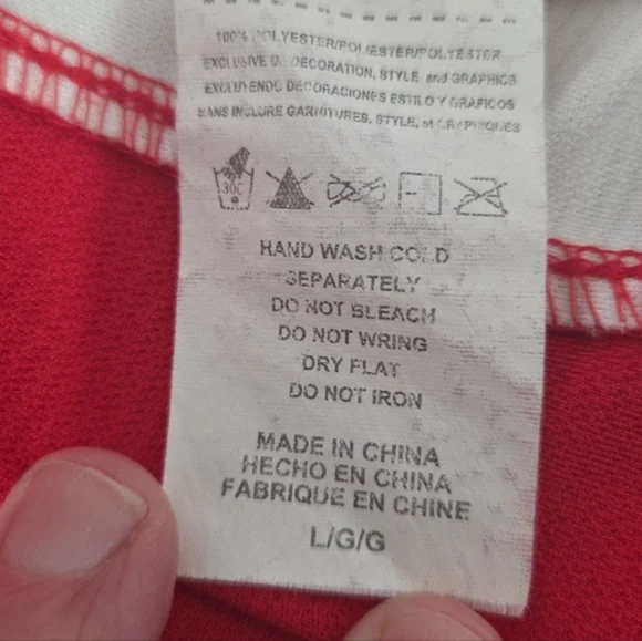 St Louis Cardinal  Women’s L Red MLB  Majestic Jersey - Picture 8 of 8